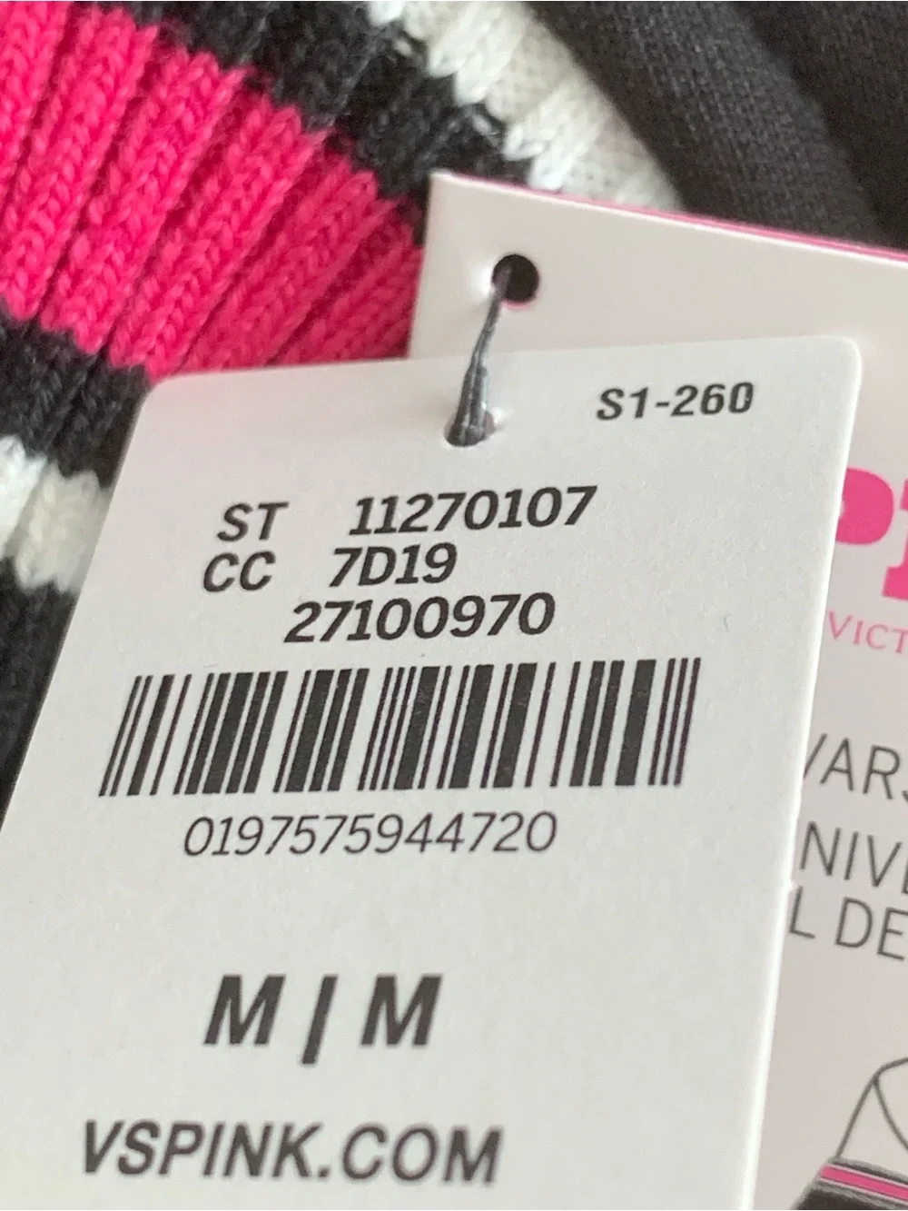 Victoria's Secret PINK Pup Pet Varsity Jacket Black Pink Medium NWT Dog